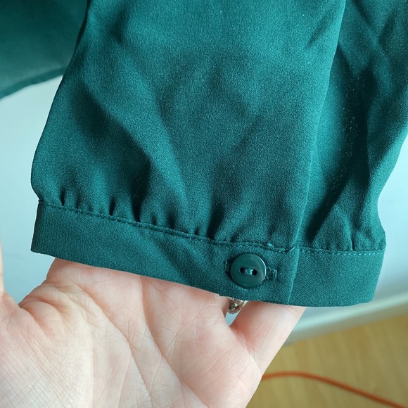 Forest Green Blouse from Ricki’s Size 16 - Picture 4 of 8